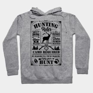 Hunting rules Hoodie